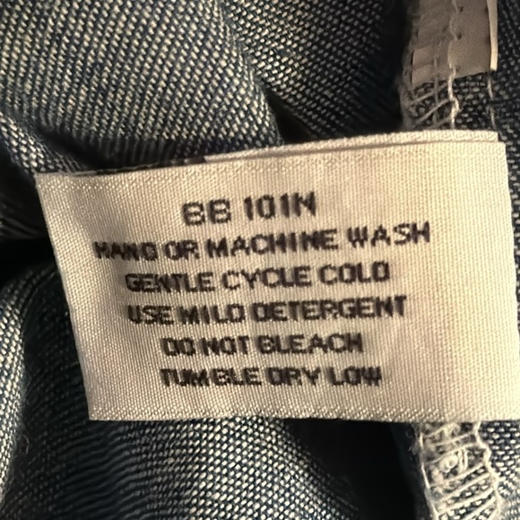 Delta Kappa Gamma denim buttoned down shirt sz XL embroidered - Picture 7 of 7